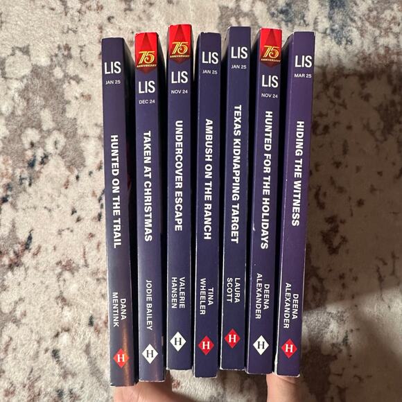 Love Inspired Suspense Book Lot of 7 Inspirational Romance Christian Novels - Picture 2 of 2